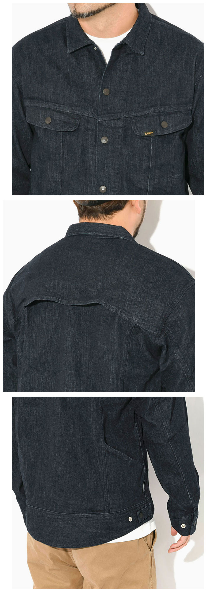 narifuriナリフリのジャケット Lee 101J Riders Denim04