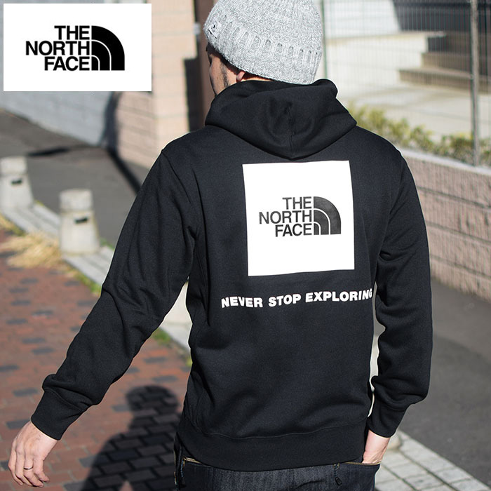 ザ ノースフェイス パーカー プルオーバー THE NORTH FACE メンズ バック スクエア ロゴ フーディ ( Back Square  Hoodie 2023春夏 NT12336 )