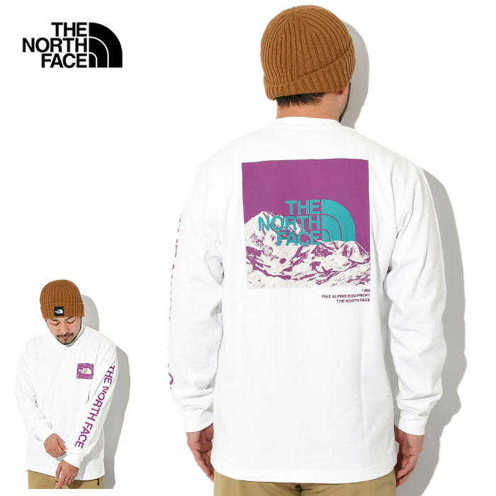 ザ ノースフェイス ロンT Tシャツ 長袖 THE NORTH FACE メンズ スリーブ グラフィック ( Sleeve Graphic L/S Tee 2024春夏 カットソー NT32438 国内正規 )｜icefield｜02