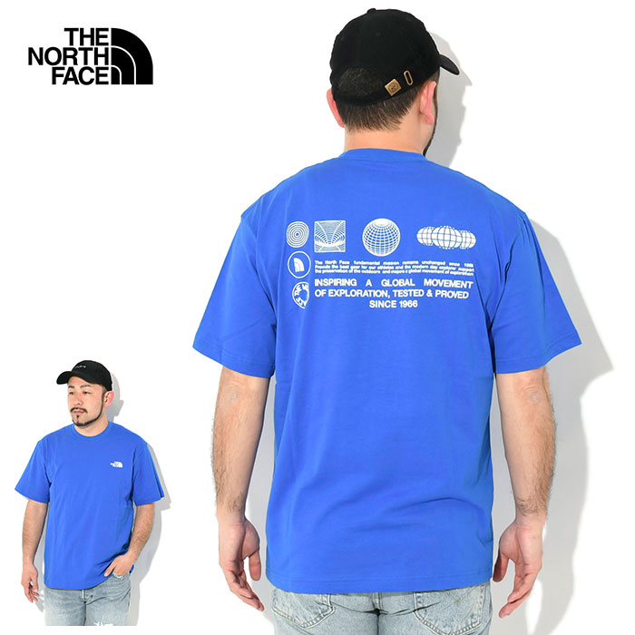 【The North Face】Globe Grid Tシャツ クルーネック 海外限定 ザ・ノース・フェイス THE NORTH FACE S/S FD Globe Grid Cotton
