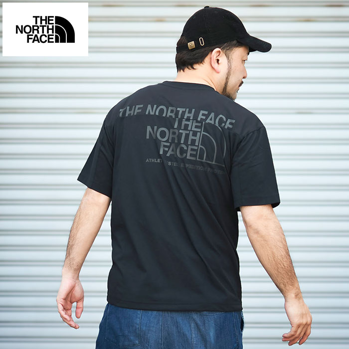ザ・ノース・フェイス Tシャツ 半袖 THE NORTH FACE メンズ イーエス ロゴ ワイド ( ES Logo Wide S/S Tee 2025春夏 吸汗速乾 NT32585 国内正規 )[M便 1/1] | THE NORTH FACE | 01