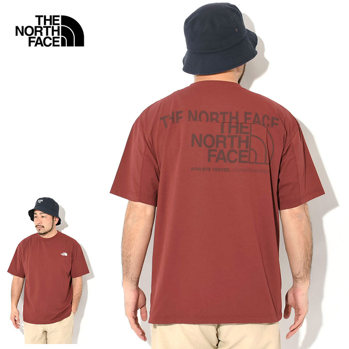 ザ・ノース・フェイス Tシャツ 半袖 THE NORTH FACE メンズ イーエス ロゴ ワイド ( ES Logo Wide S/S Tee 2025春夏 吸汗速乾 NT32585 国内正規 )[M便 1/1] | THE NORTH FACE | 03