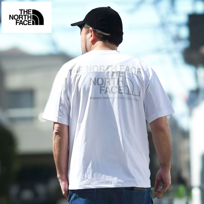 ザ・ノース・フェイス Tシャツ 半袖 THE NORTH FACE メンズ イーエス ロゴ ワイド ( ES Logo Wide S/S Tee 2025春夏 吸汗速乾 NT32585 国内正規 )[M便 1/1] | THE NORTH FACE | 02