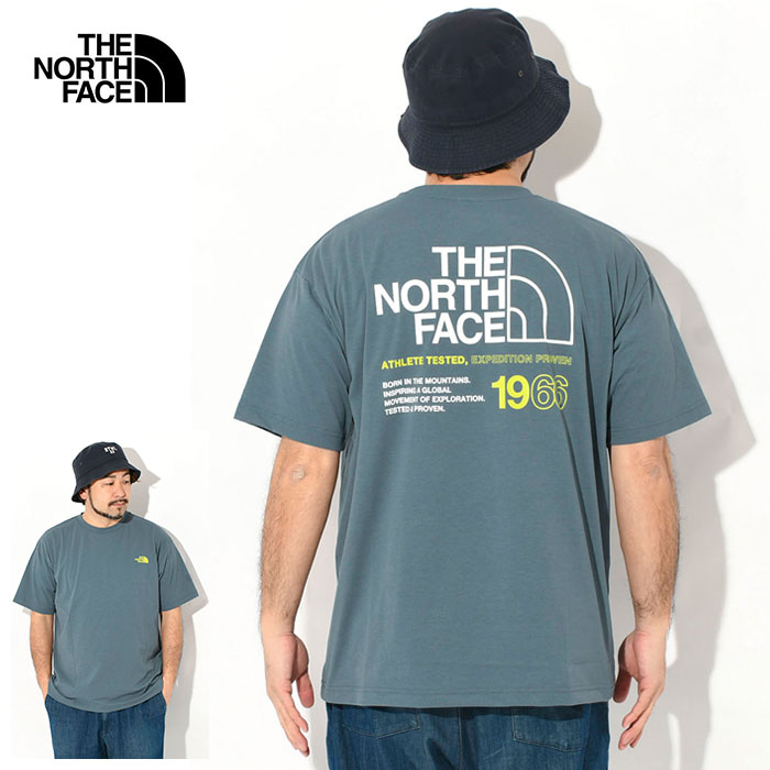 ザ・ノース・フェイス Tシャツ 半袖 THE NORTH FACE メンズ イーエス 66 ロゴ ワイド ( ES 66 Logo Wide S&frasl;S  Tee 2026春夏 NT32597 国内正規 )[M便 1&frasl;1]