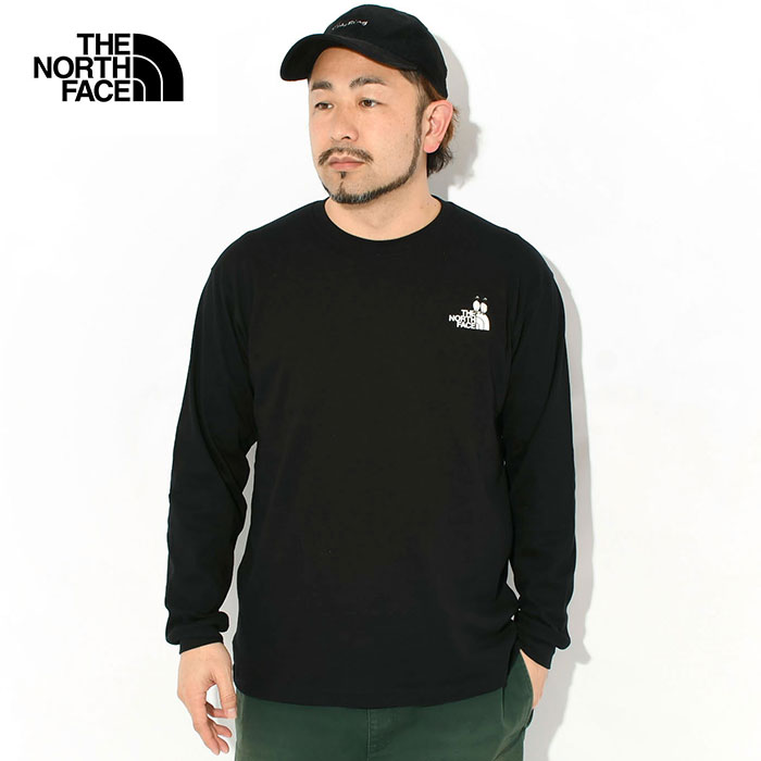 トップス BIO WEAR LAYERED L/S TEE Black THE NORTH FACE（ザ ノースフェイス） ロンT Tシャツ 長袖 メンズ 26SS