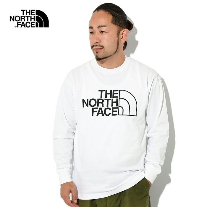 ザ ノースフェイス ロンT Tシャツ 長袖 THE NORTH FACE メンズ ハーフ ドーム ロゴ (Half Dome Logo L/S Tee 2023秋冬 カットソー NT82336 国内正規)｜icefield｜02