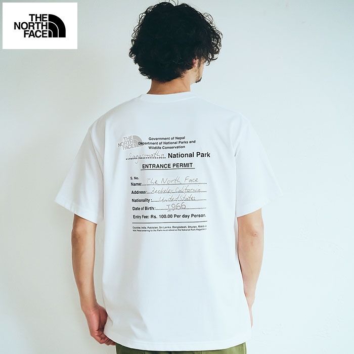THE NORTH FACE エントランス パーミッションTシャツ 送料無料 THE NORTH FACE S/S Entrance Permission Tee ブラック（ザ