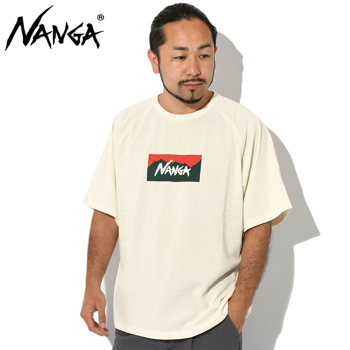 ナンガ Tシャツ 半袖 NANGA メンズ タケウチ シュンタロウ ボックス 