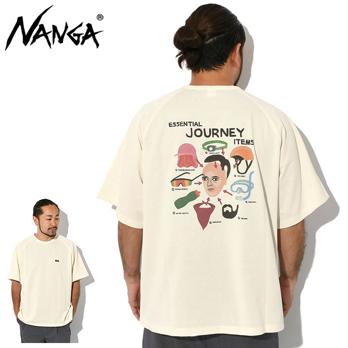 ナンガ Tシャツ 半袖 NANGA メンズ タケウチ シュンタロウ ジャーニー ギア ルーズ フィット コラボ (Journey Gear Loose  Fit NW2311-1G243)[M便 1/1] : nag-nw2311-1g243 : ice field - 通販 - Yahoo!ショッピング