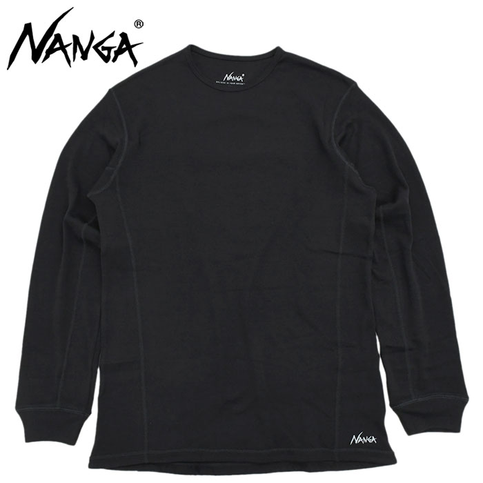 ナンガ カットソー 長袖 NANGA メンズ メリノ ウール ベース レイヤー トップ (Merino Wool Base Layer L/S Top インナー トップス NW2341-1J508)｜icefield｜02