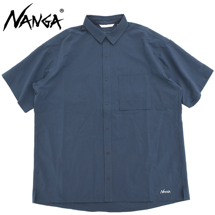 NANGA（ナンガ） シャツ 半袖 メンズ ドット エア コンフィー ( Dot