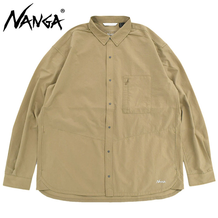 ナンガ シャツ 長袖 NANGA メンズ ドット エア コンフィー ( Dot Air Comfy ...