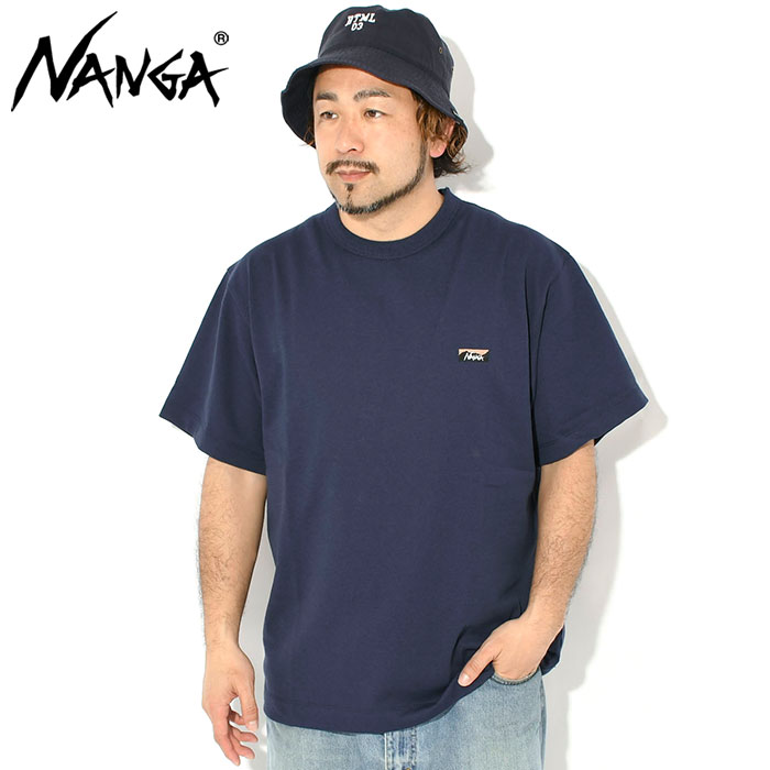 NANGA（ナンガ） Tシャツ 半袖 メンズ エコ ハイブリッド ボックス