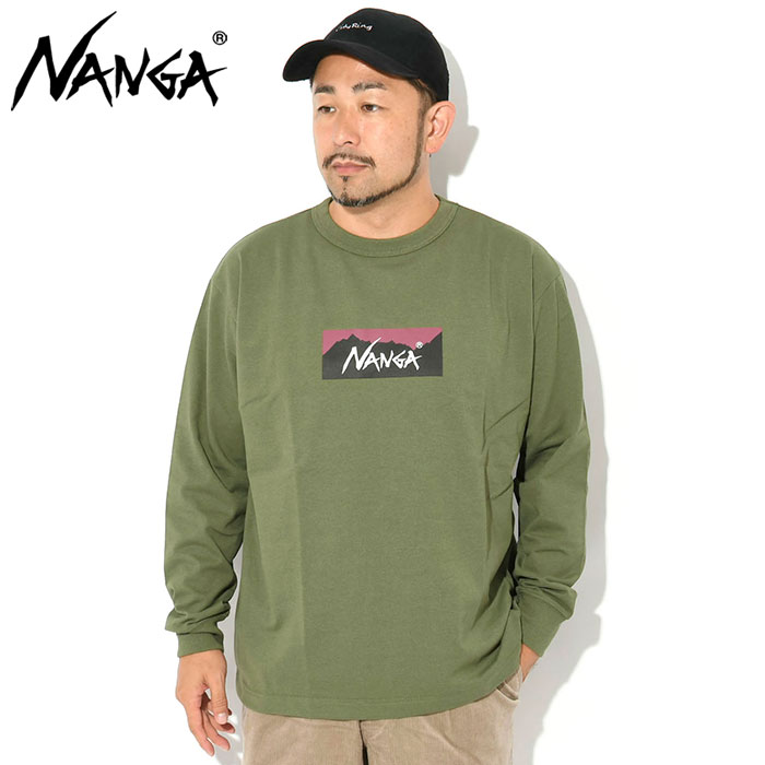 NANGA ナンガ ロンT Tシャツ 長袖 メンズ 25FW エコ ハイブリッド