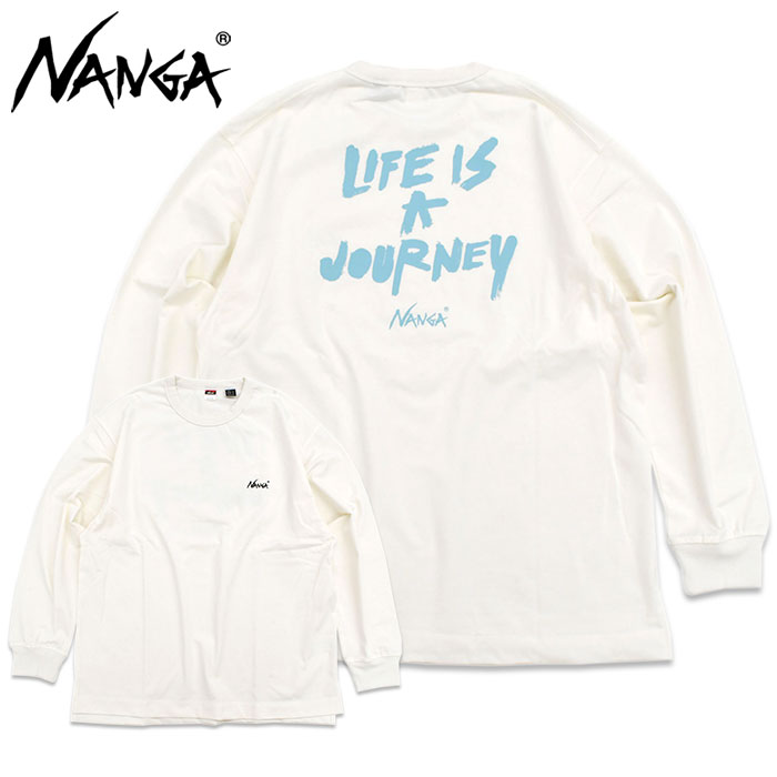 NANGA ナンガ ロンT Tシャツ 長袖 メンズ エコ ハイブリッド