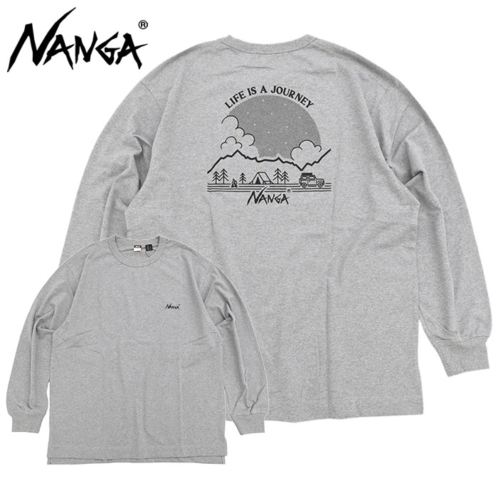 ナンガ ロンT Tシャツ 長袖 NANGA メンズ エコ ハイブリッド ライフ イズ ア ジャーニー スターゲイザー(Life Is A  Journey Stargazer Tee NW2441-1G101) : nag-nw2441-1g101 : ice field - 通販 -  Yahoo!ショッピング