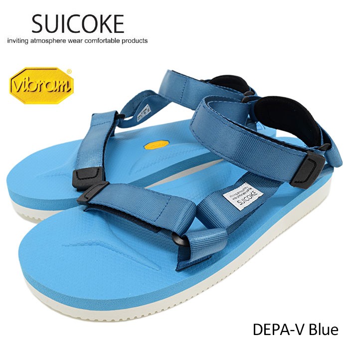 スイコック サンダル SUICOKE メンズ 男性用 DEPA-V Blue(suicoke