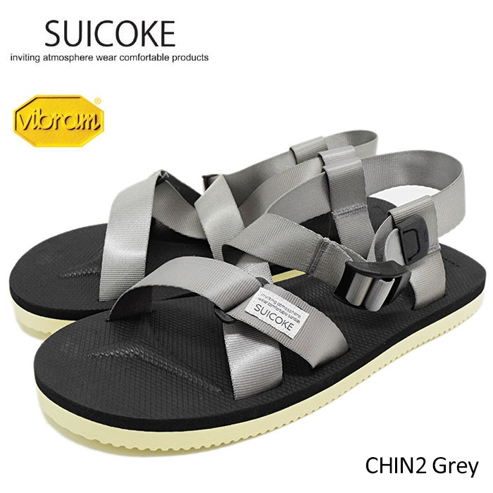 スイコック SUICOKE サンダル メンズ 男性用 CHIN2 Grey(suicoke CHIN2 vibram ビブラムソール スポーツサンダル  OG-023-2-19) : sui-og-023-2-19 : ice field - 通販 - Yahoo!ショッピング