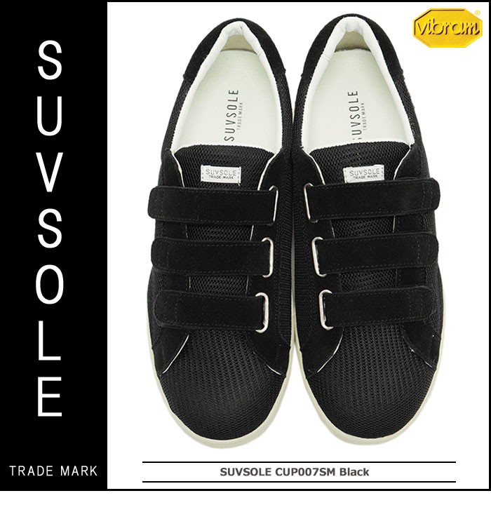 ブラックサイズ2 SUVSOLE（サブソル） サヴソル スニーカー メンズ 男性用 CUP007SM