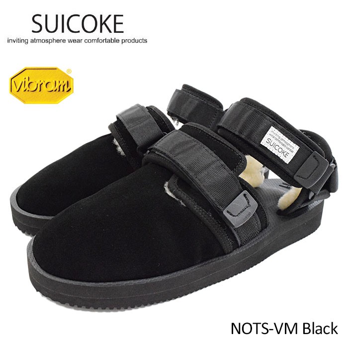 スイコック SUICOKE サンダル メンズ 男性用 NOTS-VM Black(suicoke NOTS-VM vibram ビブラムソール スポーツ サンダル OG-061VM-11) : sui-og-061vm-11 : ice field - 通販 - Yahoo!ショッピング