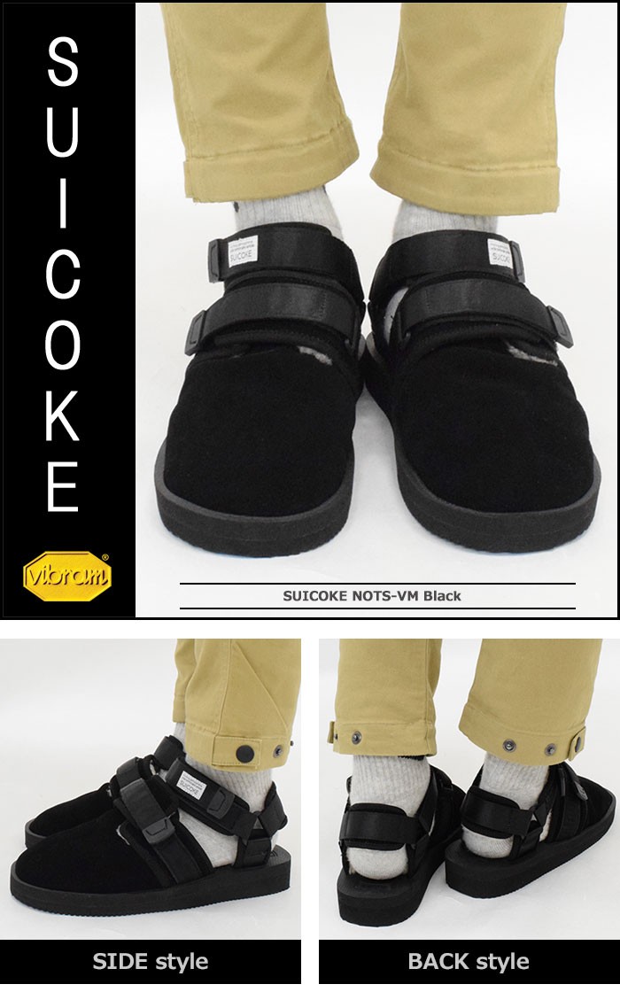 suicoke（スイコック） サンダル メンズ 男性用 NOTS-VM Black(suicoke
