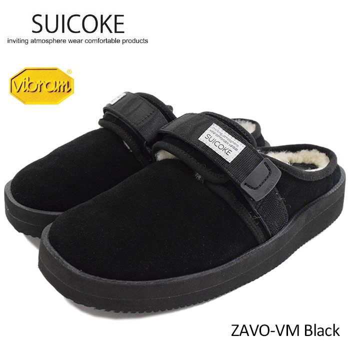 スイコック SUICOKE サンダル メンズ 男性用 ZAVO-VM Black(suicoke