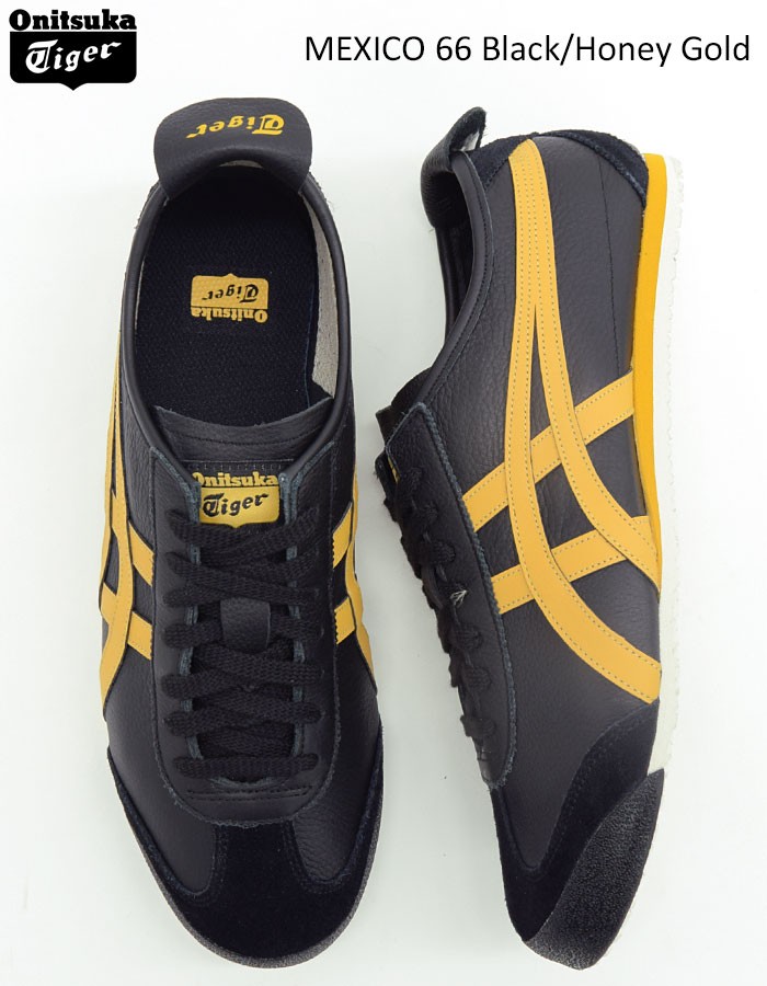 オニツカタイガー　MEXICO 66YELLOW/BLACK Amazon | [オニツカタイガー] MEXICO 66 YELLOW/BLACK [ウェア