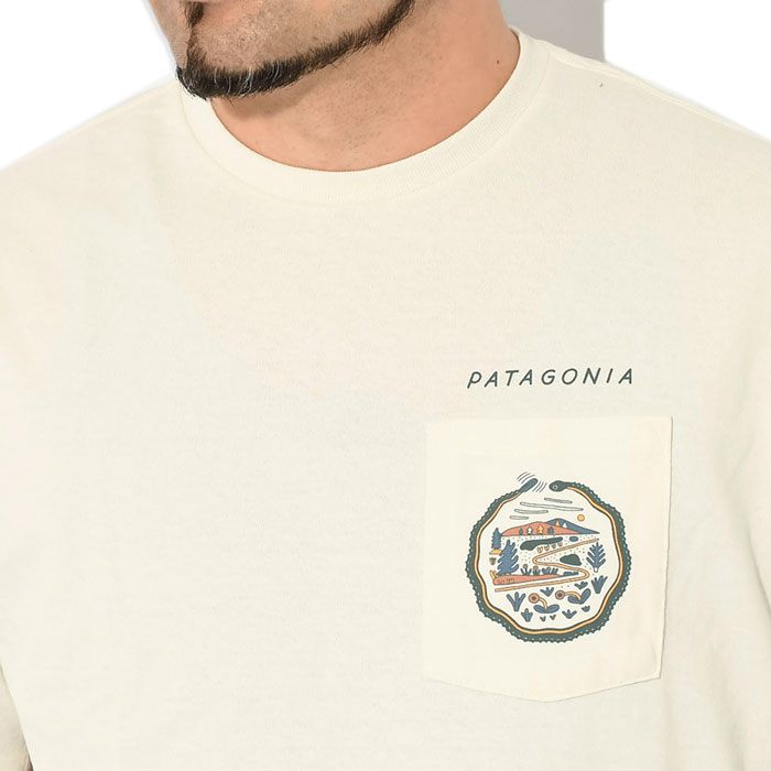 パタゴニア Tシャツ 半袖 Patagonia メンズ コモントレイル ポケット レスポンシビリティー ( Commontrail Pocket  S/S Tee USAモデル 37772 )[M便 1/1]