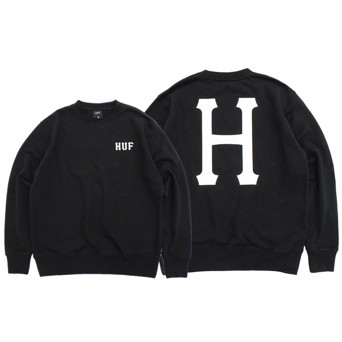 ハフ トレーナー HUF メンズ エッセンシャルズ クラシック H クルー