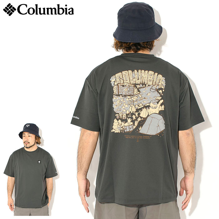 Columbia（コロンビア） Tシャツ 半袖 メンズ アウトドアモンスター