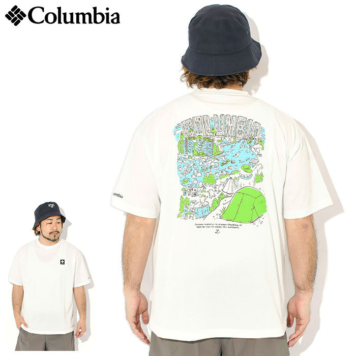 Columbia（コロンビア） Tシャツ 半袖 メンズ アウトドアモンスター