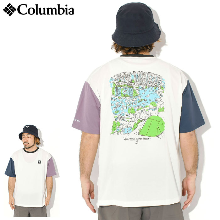 Columbia（コロンビア） Tシャツ 半袖 メンズ アウトドアモンスター