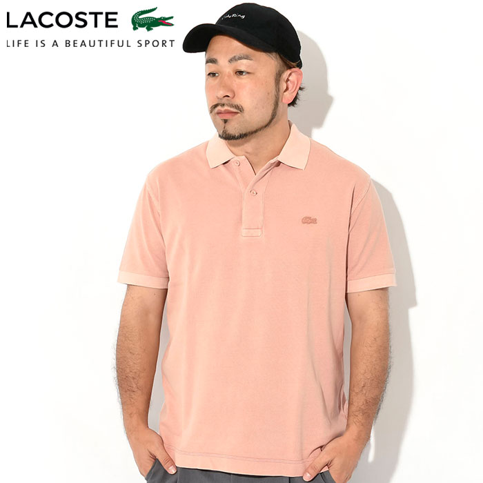 ラコステ ポロシャツ 半袖 LACOSTE メンズ PH3450 ( PH3450 S/S Polo Shirt ピケ 鹿の子 ポロ・シャツ トップス  PH3450-10 ) ポロシャツ（loft25.at）