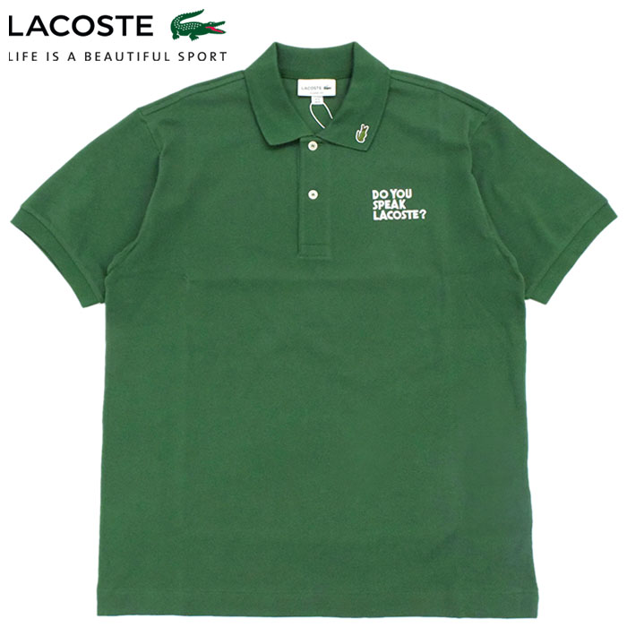 ラコステ ポロシャツ 半袖 LACOSTE メンズ PH8017 ( PH8017 S/S Polo Shirt ピケ 鹿の子 ポロ・シャツ トップス PH8017-99 )｜icefield｜03