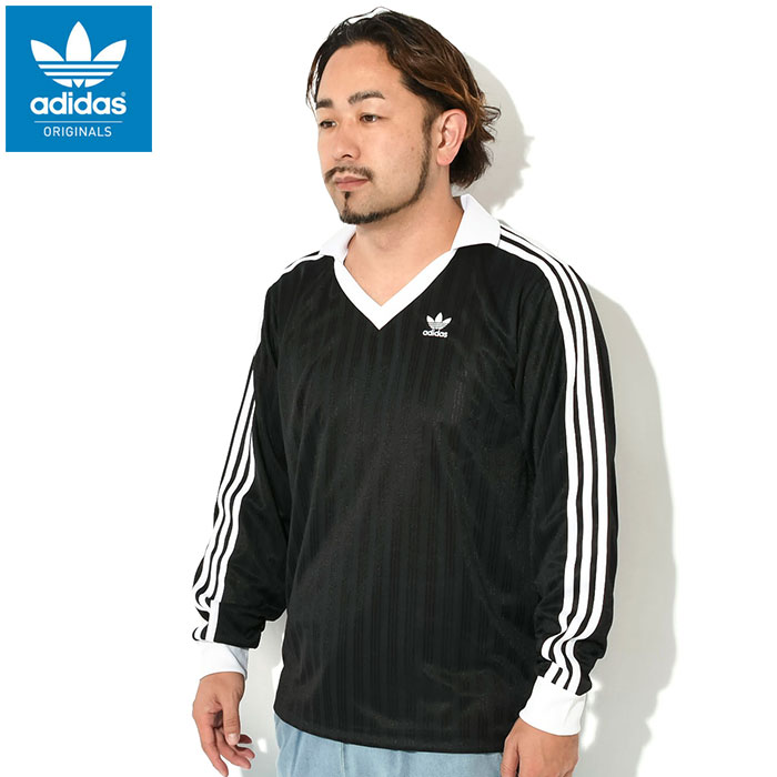 アディダス シャツ 長袖 adidas メンズ ピケ オリジナルス ( Pique L/S Shirt Originals サッカーシャツ  ゲームシャツ トップス IZ4808 IX5227 )