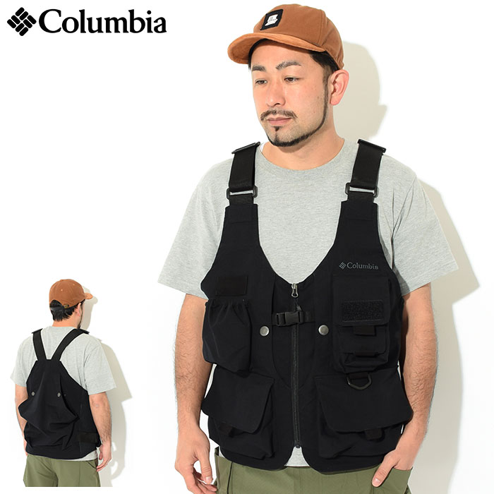 コロンビア ジャケット Columbia メンズ グリーン パインズ ベスト Green Pines Vest JACKET アウター アウトドア  男性用 PM0085 :COL-PM0085:ice field 通販 