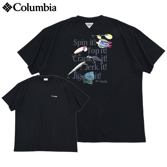 コロンビア Tシャツ 半袖 Columbia メンズ バーン ノベル グラフィック ( Burn N...