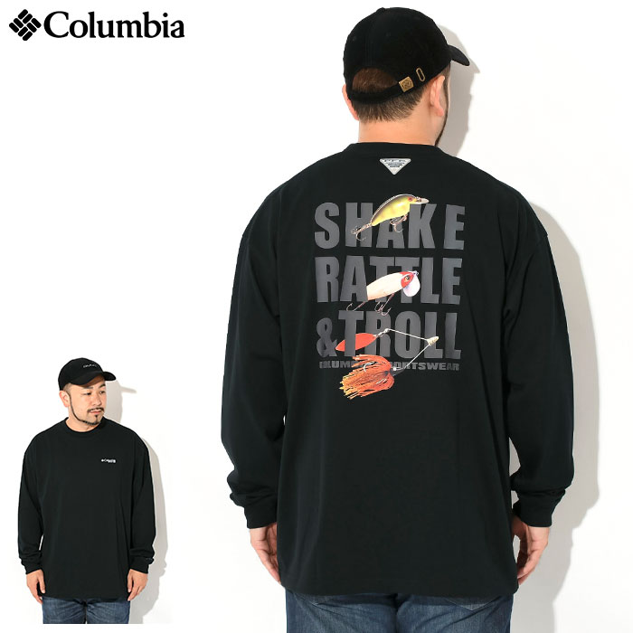 Columbia コロンビア ロンT Tシャツ 長袖 メンズ 24FW バーン