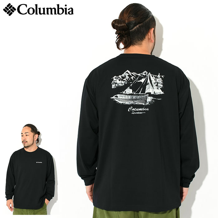 Columbia コロンビア ロンT Tシャツ 長袖 メンズ ヤハラ