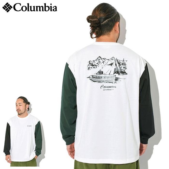 コロンビア ロンT Tシャツ 長袖 Columbia メンズ ヤハラ フォレスト Yahara Forest L/S Tee T-SHIRTS  長袖Tシャツ トップス アウトドア PM0499 :COL-PM0499:ice field 通販 