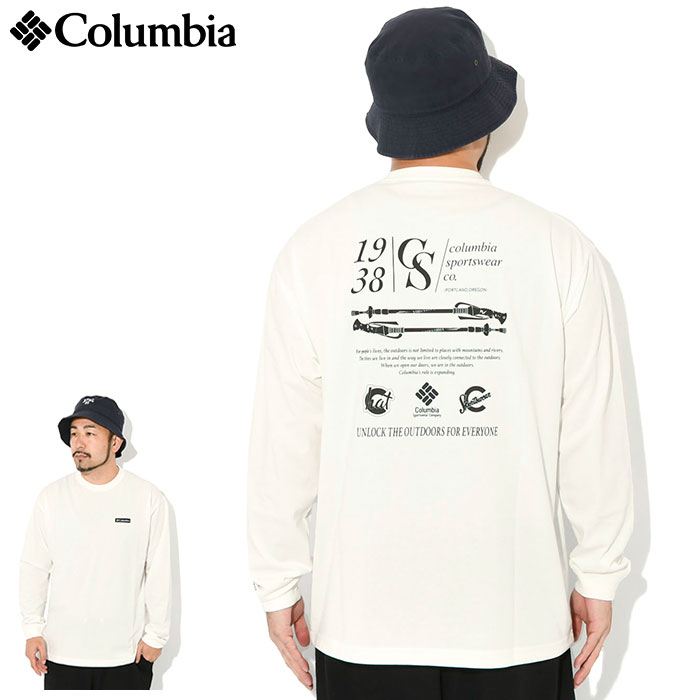 Columbia（コロンビア） ロンT Tシャツ 長袖 メンズ スタック ブルック