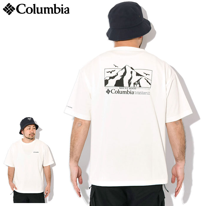 Columbia コロンビア Tシャツ 半袖 メンズ ロマビスタ グラフィック