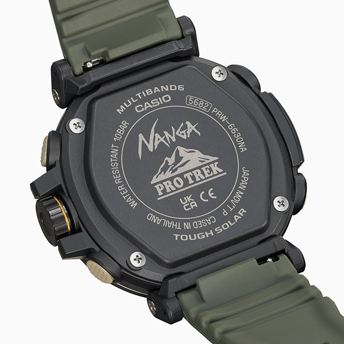 NANGA プロトレック 腕時計 PRO TREK ナンガ PRW-6630NA コラボ