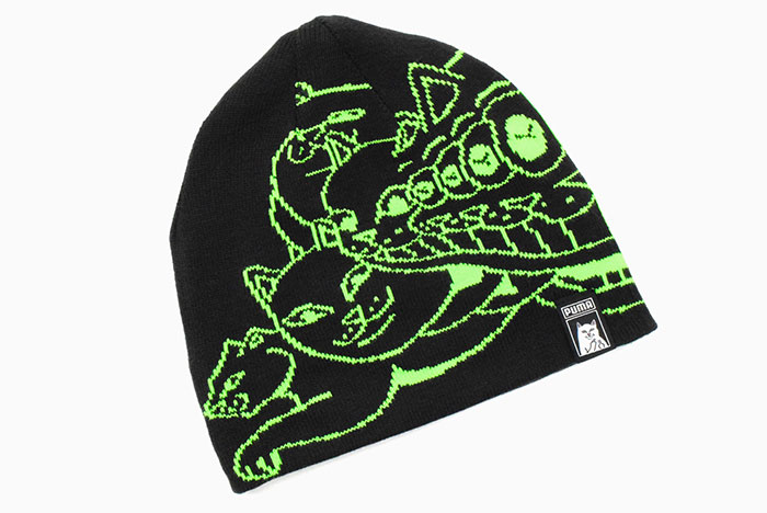 PUMA（プーマ） ニット帽 リップンディップ ビーニー コラボ ( RIPNDIP