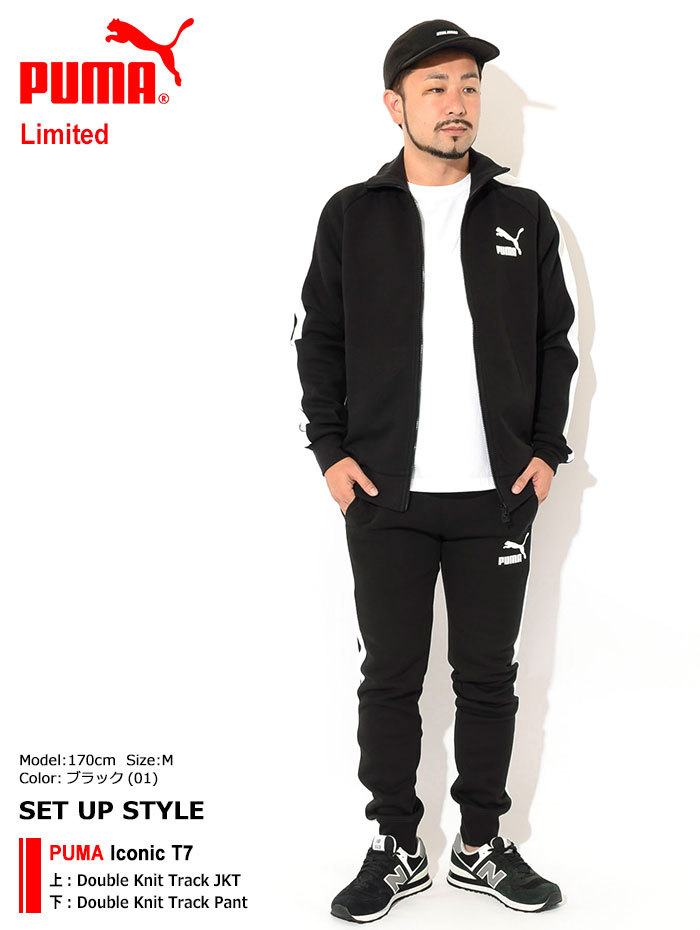 PUMA プーマ ジャケット メンズ アイコニック T7 ダブル ニット