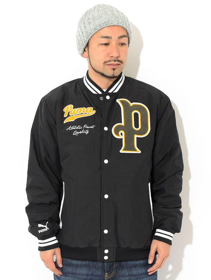 PUMA（プーマ） ジャケット メンズ チーム レターマン 限定 ( Puma