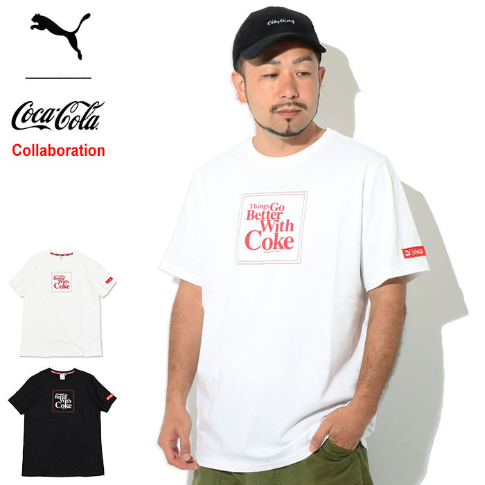 PUMA（プーマ） Tシャツ 半袖 メンズ コカコーラ リラックス コラボ
