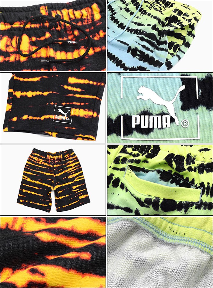 PUMA プーマ ハーフパンツ メンズ タイダイ AOP ショーツ 限定