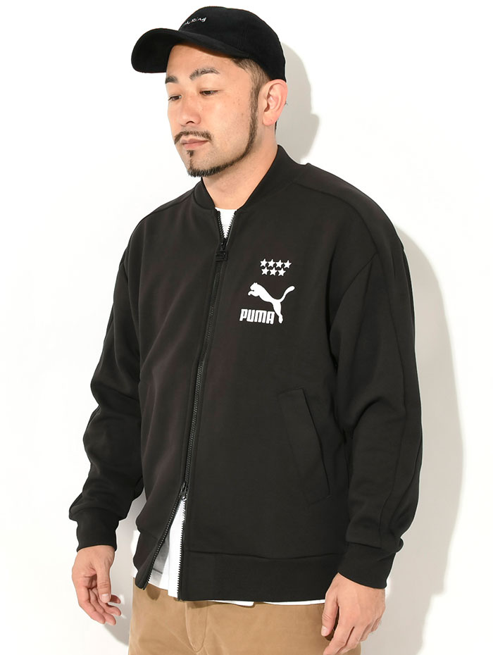 新品・未使用☆PUMA 海外XS ブラック アウター