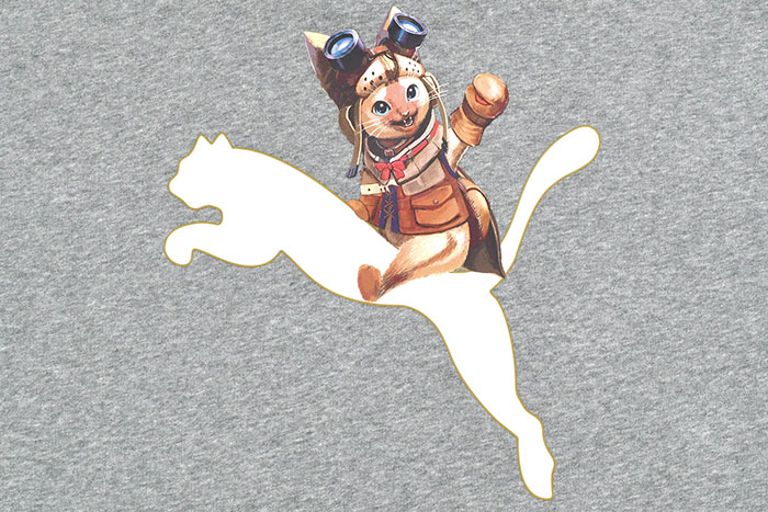 PUMA プーマ パーカー プルオーバー メンズ モンスターハンター